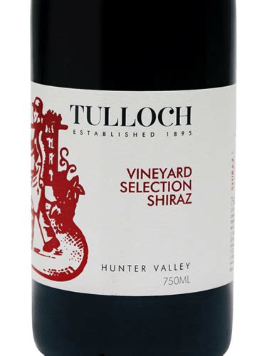 Tulloch Wines Vineyard Selection Shiraz Vivino Us