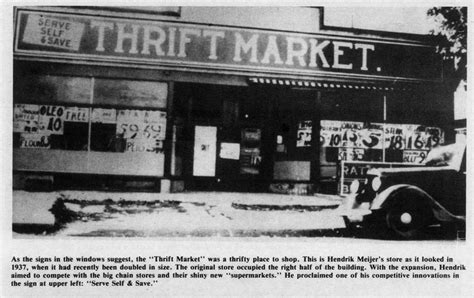 Michigan S Past On Twitter Rt Michiganhist Meijer S Thrift Market