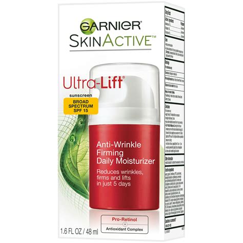 Garnier Ultra Lift Anti Wrinkle Firming Moisturizer Day Cream Spf 15 1