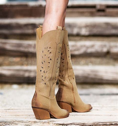 Bota De Cowboy Nude SIROCO MOJACAR BOHO