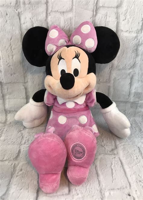 Minnie Mouse Pink Plush Disney Store Original Exclusive Authentic