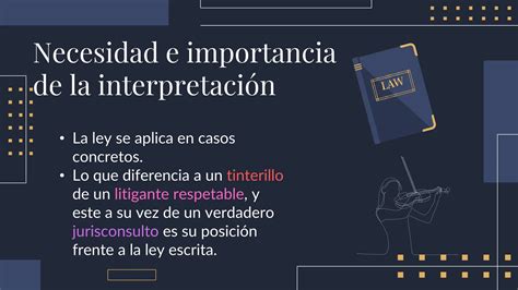 Metodos De Interpretacion De La Ley Pptx