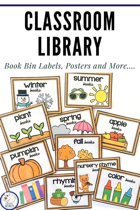 Does You Classroom Library Need Some Organization These Book Bin