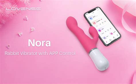 Lovense Nora Bluetooth Rabbit Vibrator With App Controlled Powerful