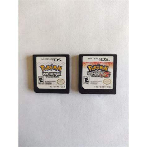 Jogo Pokémon White Version 1 2 completos Nintendo Ds Faz a Boa