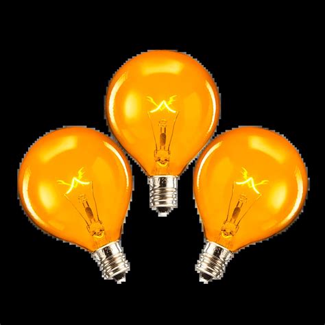 25 Watt Light Bulbs 3 Pack Orange Shop Scentsy Online