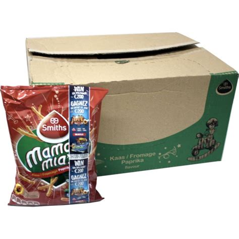 Lays Chips Sticks Mama Mias Kaas And Paprika 12 X 100g Karton