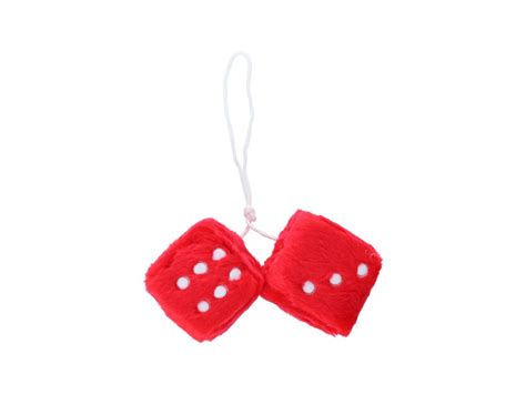 Koop Uw Carpoint Fuzzy Dice Red Bij Sbi