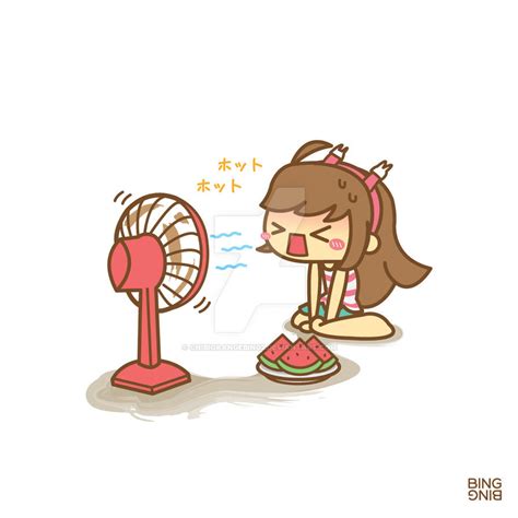 Very Hot Summer By Chibiorangebing On DeviantArt