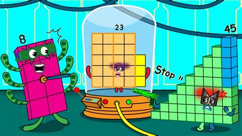 Numberblock 23 Is Stuck By Octonaughty NB 45 Save Him Numberblocks