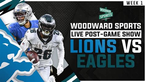 Detroit Lions Vs Philadelphia Eagles Live Reaction Show Youtube