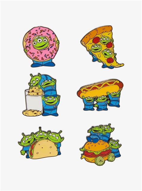 Hot Topic Loungefly Disney Pixar Toy Story Alien Food Blind Box Enamel Pin Mall Of America