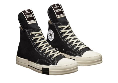 BUY Rick Owens X DRKSHDW DRKSTAR Converse Chuck 70 Hi Black | Kixify ...