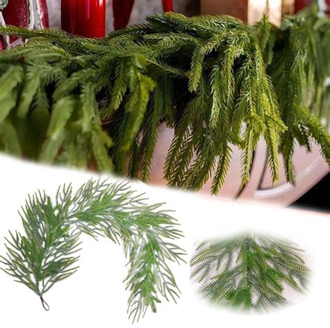 Christmas Norfolk Pine Garland Inch Norfolk Pine Natural Touch