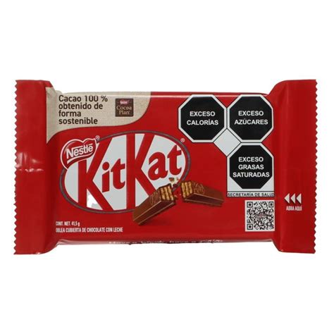 Galleta Nestl Kitkat Extra Milk Cocoa G Walmart