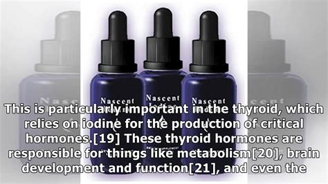 What Is Nascent Iodine Youtube