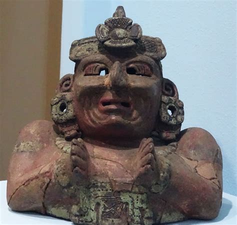 Arte Maya Incensario Antropomorfo Ceramica Kaminaljuyu Preclasico Museo