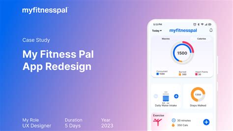 My Fitness Pal Redesign Figma