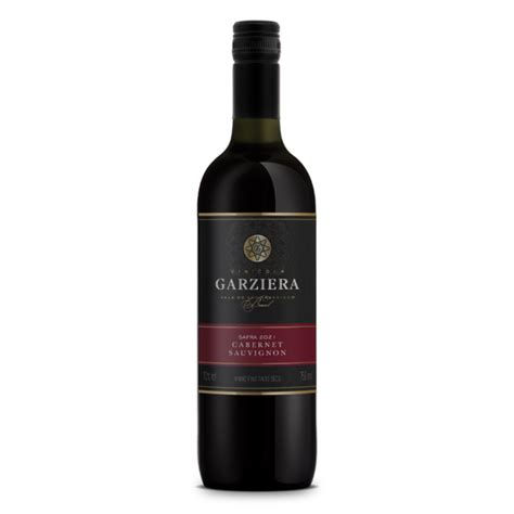 Vinho Fino Tinto Seco Cabernet Sauvignon Garziera 750ml