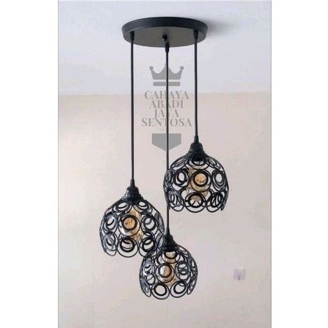 Jual Lampu Gantung Lampu Hias Minimalis Vintage 1Set Lengkap Type 3