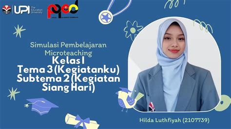 Hilda Luthfiyah Pgsd Upi Tasikmalaya Youtube