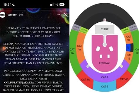 Ini Pernyataan Promotor Soal Harga Tiket Dan Seating Plan Konser