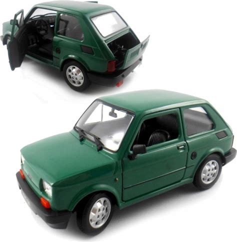 Welly Fiat P Maluch Model Prl Jasnozielony Green Ceny I