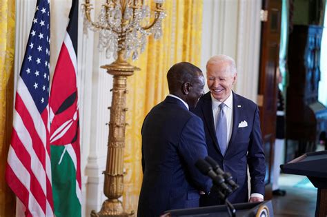 Le Kenya élevé Au Rang Dallié Majeur Des États Unis Une Récompense Pour La Diplomatie Ruto