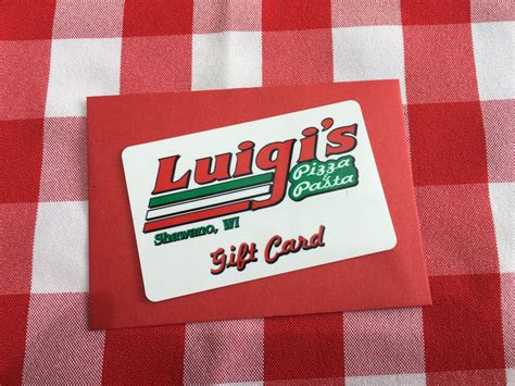 Gift Cards | Luigis Pizza and Pasta