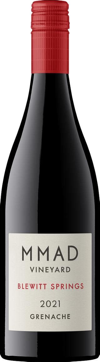 MMAD Vineyard Blewitt Springs Grenache 2021 The Real Review