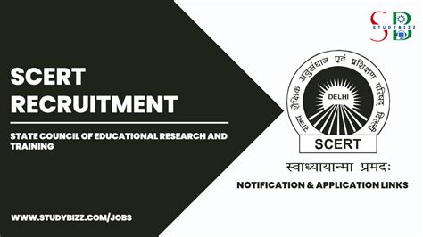 Scert Recruitment For Assistant Professor Posts Jobs