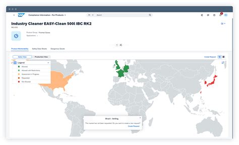 Product Compliance Stewardship SAP