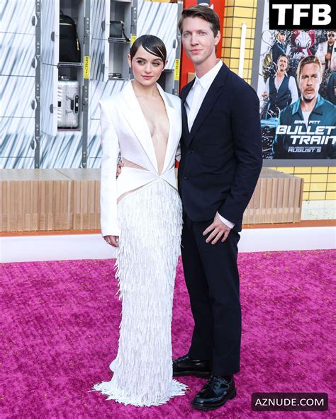 Joey King Sexy Seen Braless Flaunting Her Hot Tits On The Red Carpet At The Bullet Train