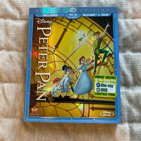 Disney Media Disney Peter Pan Diamond Edition Bluray New Sealed