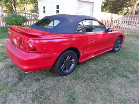 Purchase Used 1996 Ford Mustang Gt Convertible 2 Door 46l In