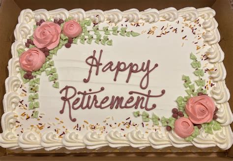 Retirement Cake Retirement Cakes Retirement Cake Decorations Sweet