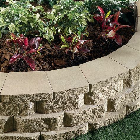 Pavestone 81404 8 x 12-Inch Buff Retaining Wall Cap at Sutherlands