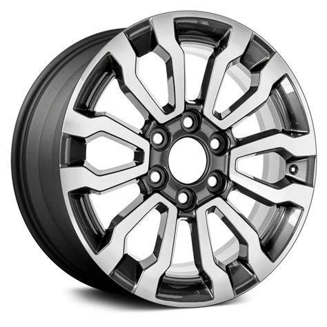 Replace ALYGT073U30 6 V Spoke Machined And Dark Charcoal 18x8 5