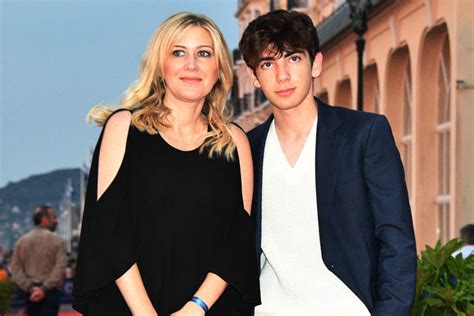 Amanda Sthers fière de son fils Léon à Cabourg