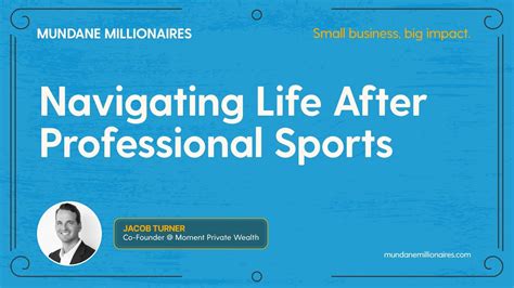 Jacob Turner Navigating Life After Professional Sports YouTube