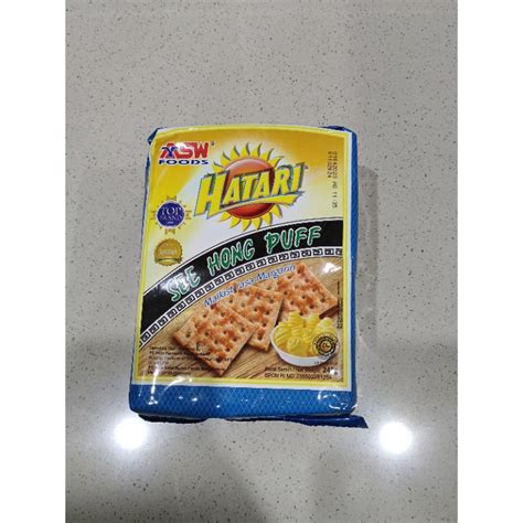 Jual Hatari See Hong Puff Cream Crackers Gr Shopee Indonesia