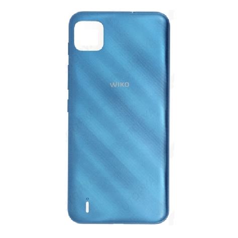 Original Cache Batterie Vitre Arri Re Bleu Pour Wiko Y