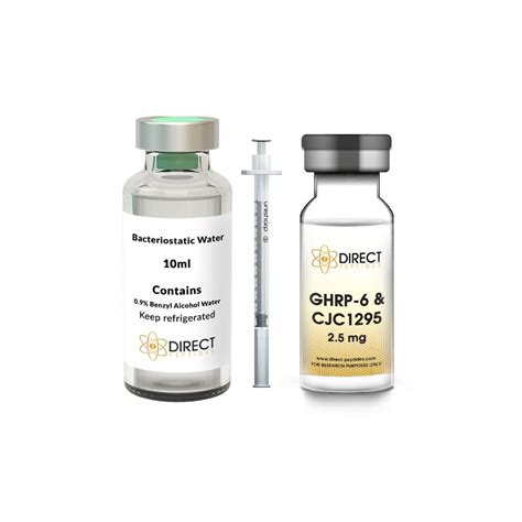 Buy GHRP 6 CJC 1295 DAC Blend Peptide Vial 2 5mg America