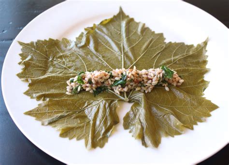 Authentic Yalanji Dolmas Stuffed Grape Leaves With Rolling Tutorial