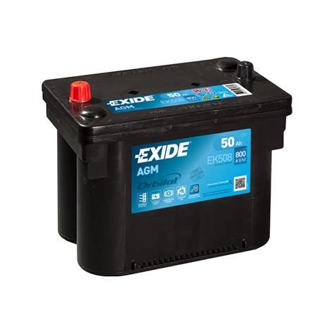 Batterie Exide Agm Start Stop Ek V Ah A