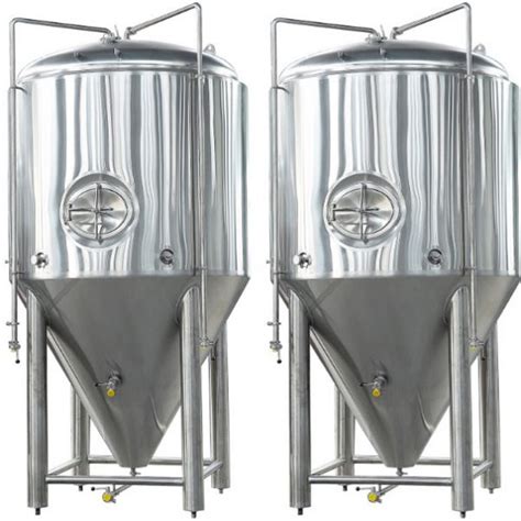 1000L Stainless Steel Conical Customized Commercial Fermentation Tanks