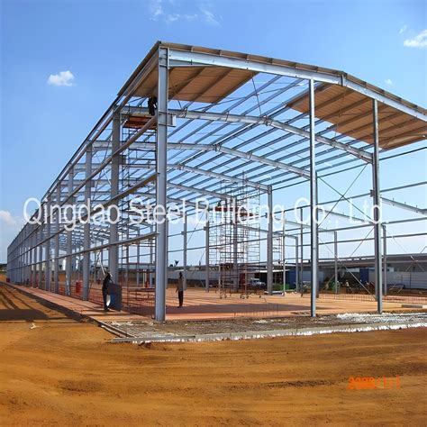 Prefabricated Steel Structure Industrial Steel Workshop Commercial