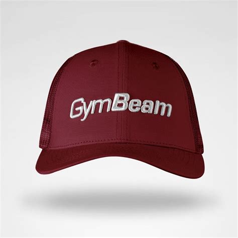 Cappellino Mesh Panel Burgundy Gymbeam Gymbeam It