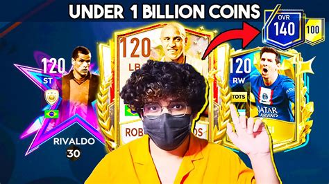 HOW TO MAKE A 140 OVR TEAM UNDER 1x BILLION COINS IN FIFA 23 MOBILE