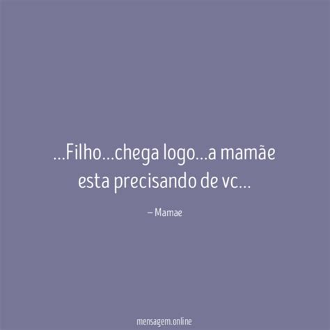 Frases Para Mam E Filho